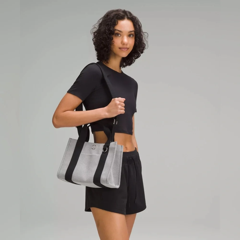 Two tone canvas mini tote bag 4.5L - Picture 2 of 10